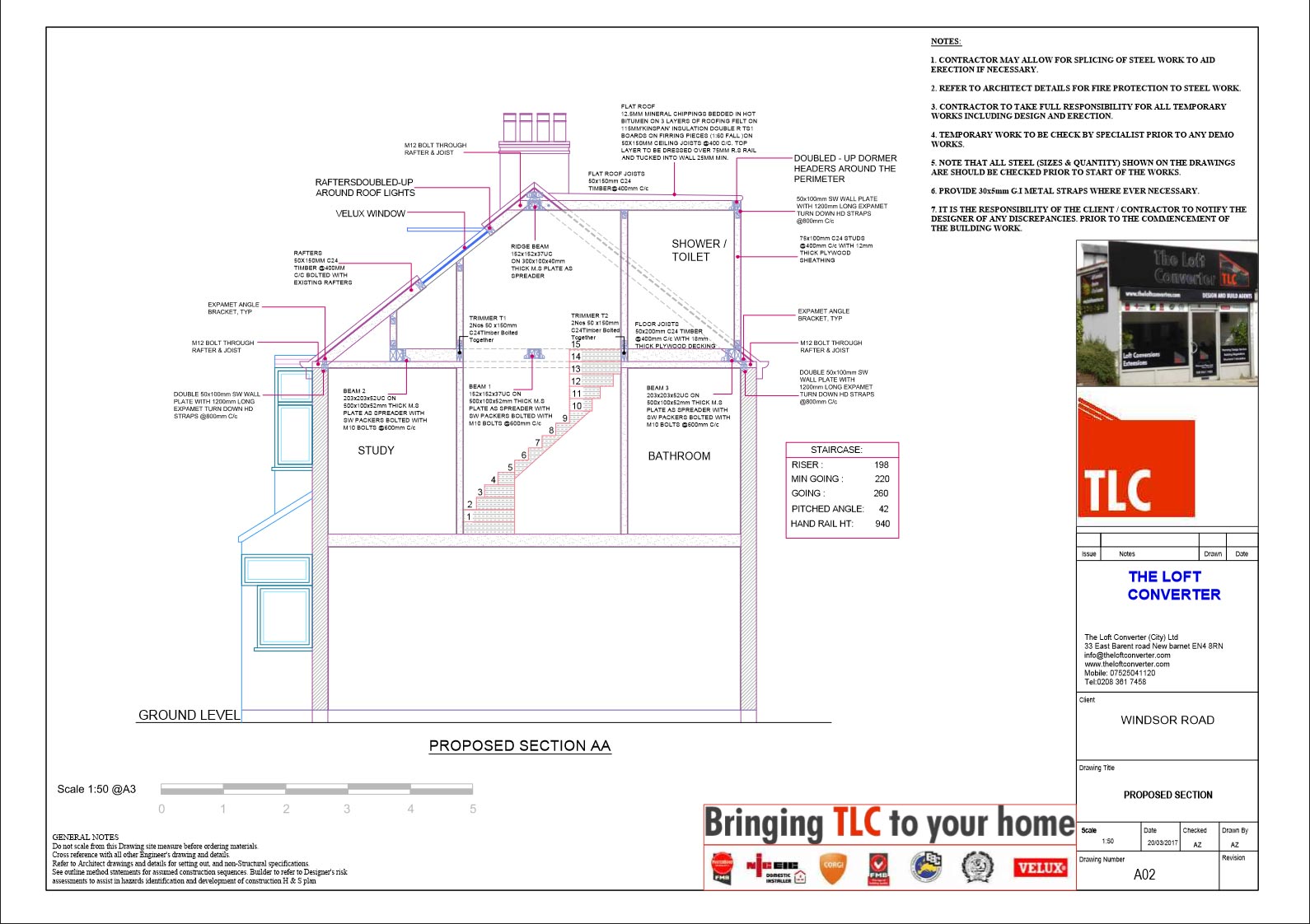 Structural Calculations drawings